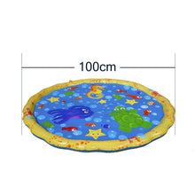 Load image into Gallery viewer, 170cm Inflatable Spray Water Cushion Summer Kids Play Water Mat Lawn Games Pad Sprinkler Play Toys Outdoor Tub Swiming Pool
