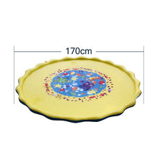 Load image into Gallery viewer, 170cm Inflatable Spray Water Cushion Summer Kids Play Water Mat Lawn Games Pad Sprinkler Play Toys Outdoor Tub Swiming Pool
