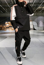 Load image into Gallery viewer, 2020 Workwear jacket men's Hooded Jacket+Pants 2PC Sets  baseball  loose Pullover coat &amp; Long Pants Mens Clothing
