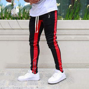 Mens Joggers Casual Pants Fitness Men Sportswear Tracksuit Bottoms Skinny Sweatpants Trousers Black Gyms Jogger Track Pants