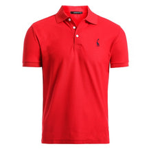 Load image into Gallery viewer, NEGIZBER New Man Polo Shirt Mens Casual Deer Embroidery Cotton Polo shirt Men Short Sleeve High Quantity polo men
